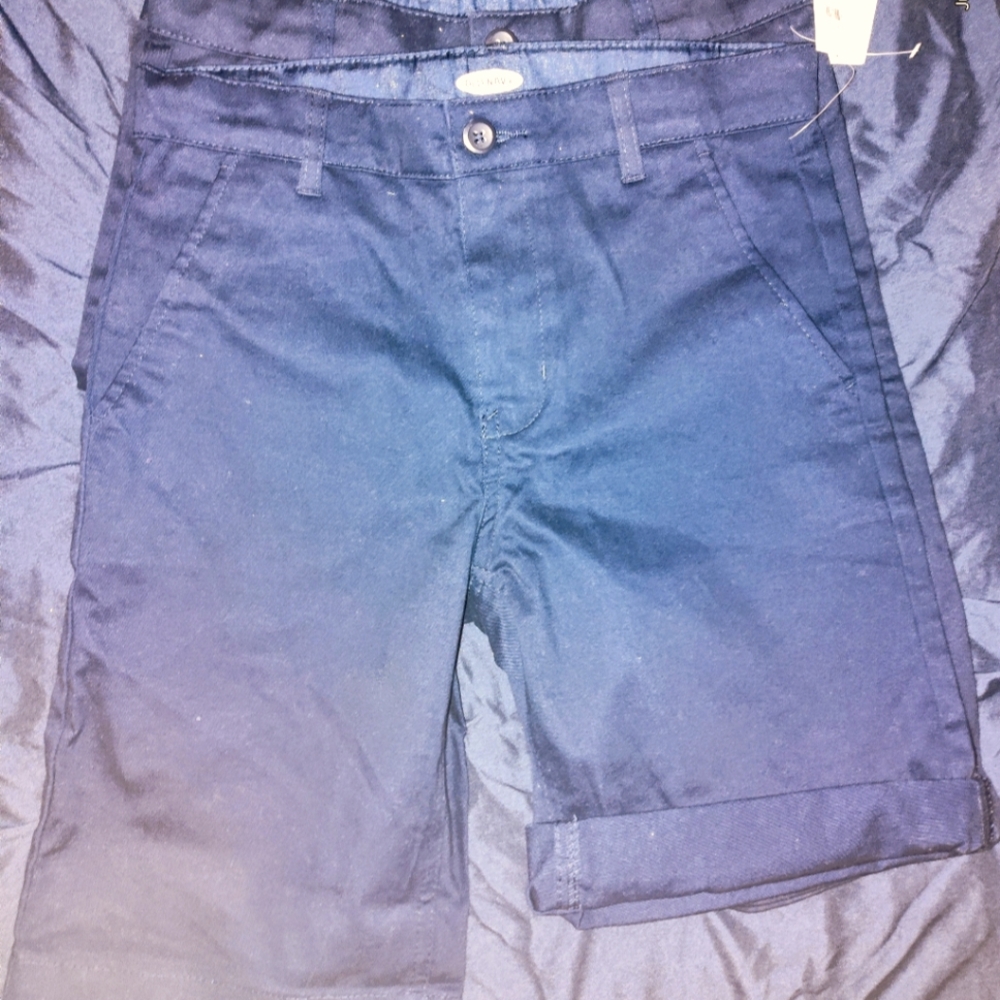 *New* w/ Tag Old Navy Big Boys-  Navy Blue (school) shorts